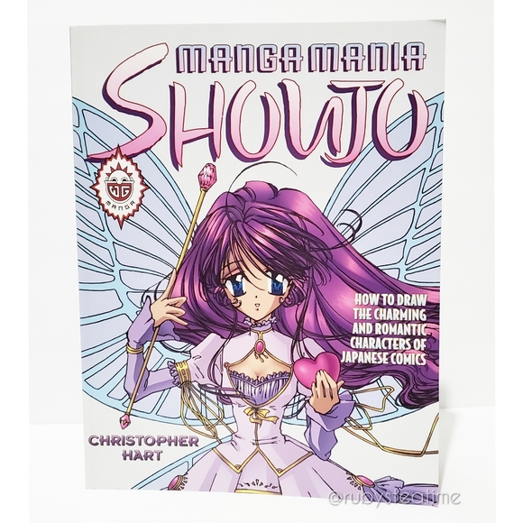 "MANGA MANIA SHOUJO" How to Draw Japanese Comics Book, Christopher Hart, New - Picture 2 of 10